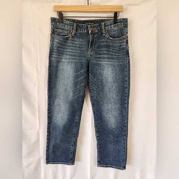 Lucky Brand Sweet Crop Jeans, size 8/29 - Picture 1 of 6